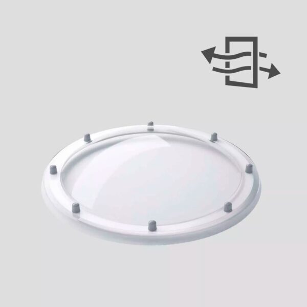 Lichtkoepel ventilerend rond - VELUX Commercial